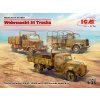 ICM Wehrmacht 3t Trucks (V3000S, KHD S3000, L3000S) 1/35
