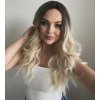 Blond paruka Blond vlnitá parochňa Tina