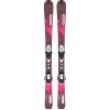 Detské Lyže SALOMON SKI SET L LUX JR S + C5 GW J75 BORDE 100 889645997032 L41536400 – Bordová