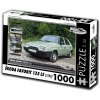 RETRO-AUTA Puzzle č. 52 Škoda Favorit 135 LS (1988) 1000 dielikov