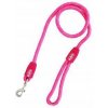 Vodítko BUSTER Reflective lanové 120cm/13mm ružové