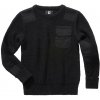 BRANDIT Detský sveter BW Pullover Čierny Veľkosť: 134/140