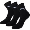 Ponožky PUMA Short Crew 3-pack Black Čierna 35-38
