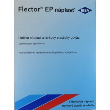 Flector EP náplasť 5 ks od 6,99 € - Heureka.sk