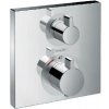 Hansgrohe Ecostat Square - Termostatická batéria pod omietku s uzatváracím ventilom, chróm 15714000