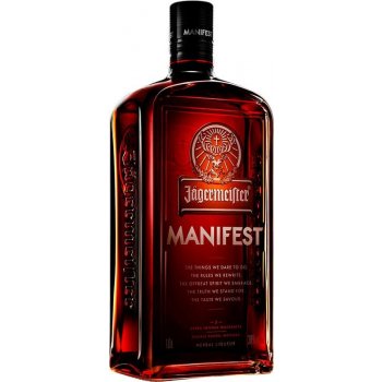 Jägermeister Manifest 38% 1 l (čistá fľaša)