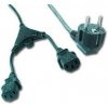 Gembird síťový kabel 230V, 2m napájecí rozdvojka Y PC-186-ML6