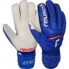 Reusch | Reusch Attrakt Grip Finger Support Junior Goalkeeper Glove | modrá| 6