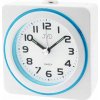 ČITATEĽNÝ BIELO-MODRÝ BUDÍK JVD SRP909.2 S FUNKCIOU BLIKANIA