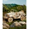 NiXiM Dřevěné 3D puzzle/Vojenské terénní auto ()