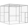 vidaXL Klietka pre mačky 3x3x2,5 m, pozinkovaná oceľ 146361