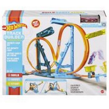 Hot Wheels Track builder nekonečná smyčka herní set