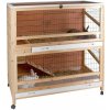 Dvojpodlažná klietka Indoor Deluxe 116x60x118cm + DOPRAVA ZDARMA až na Vašu adresu v hodnote 4,99€