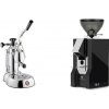 La Pavoni Stradivari Lusso + Eureka Mignon Classico, CR black
