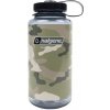 Plastová fľaša Nalgene - Wide Mouth Gray w/Black Camo - 1000 ml