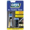 CEYS tmel s plnivom 40ml+40g syntetický kov 505201