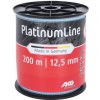 Vodivá páska 12.5mm Platium 200 m, modrá/biela na elektrický ohradník