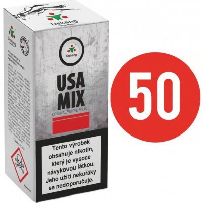 Liquid Dekang Fifty USA Mix 10ml Síla nikotinu: 11mg