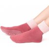 Dámske protišmykové ponožky staro ružové, veľ. 35-37