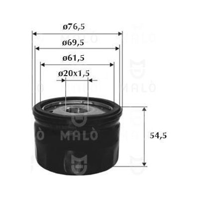 Olejový filter SRL S11-3012