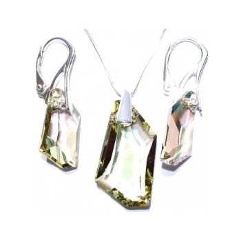 Set šperkov De-Art LUMIN GREEN Swarovski Elements SE40