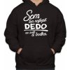 Fajntričko Mikina-Najlepší dedo a bodka, Farba čierna, Strih/ Variant Pánsky/UNISEX