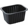 DUNI Tácka sdish pp čierna 1-dielna 138x114x70 mm 630 ml (276 ks) zata