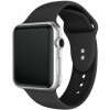 eses Silikónový remienok pre Apple Watch - Čierny S, M, L - 42mm, 44mm, 45mm, 49mm