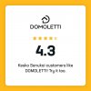 Denní závěsy Domoletti W2279-70000 bílé 260x300