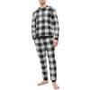 Pánská mikina NM1725E-2ZJ černošedá - Calvin Klein černo-šedá XL
