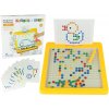 Lean Toys Magnetická tabuľa 100 guľôčok - žltá