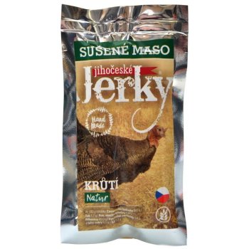 Jihočeské Jerky Jihočeské jerky krůtí natur 23g