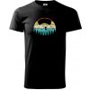 Paragliding vintage - Tričko extra veľké (5-8XL) - 5XL ( Čierna )