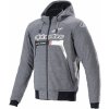 ALPINESTARS bunda CHROME IGNITION HOODIE sivá/biela/čierna/červená 2024 - 3XL