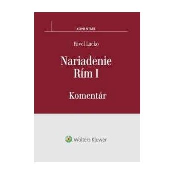 Nariadenie Rím I Pavel Lacko