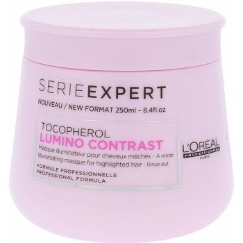 L'Oréal Lumino Contrast (Radiance Masque Highlighted Hair) Intenzivní maska pro melírované vlasy 500 ml