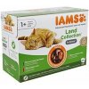 Iams Cat Multibox zo suchozemského mäsa 12 x 85 g
