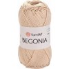 Yarn Art Begonia 4660 Light Beige Pletacia priadza