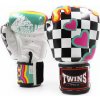 TWINS Special Boxerské rukavice TWINS FBGVL3-65 Chess Veľkosť rukavíc: 12oz