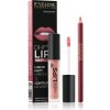 Eveline Cosmetics OH! my LIPS tekutý rúž s matným finišom 4,5 ml + kontúrovacia ceruzka na pery 1 ks