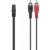 Hama 205186 jack 3,5mm zásuvka stereo - 2 cinch vidlica Redukcia