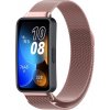 VSETKONAMOBIL 61927 MILANESE Kovový remienok Huawei Band 10 / Band 9 / Band 8 ružový