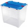 Plastový úložný box s vekom HEIDRUN Dragon 100l