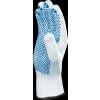 DELTA Delta Plus PLETENÉ RUKAVICE PM160 - Biela, 7 Biela, 7