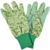Esschert Design Záhradné rukavice Roses, zelená