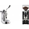 La Pavoni Stradivari Professional Lusso + Eureka Mignon XL, CR black