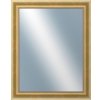 DANTIK - Zrkadlo v rámu, rozmer s rámom 80x100 cm z lišty KŘÍDLO veľké zlaté patina (2772)