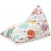 Sablio Sedací vak Oblak s vtáčikmi: 150x80 cm