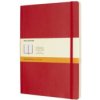 Moleskine Scarlet Red Extra Large Ruled Notebook Soft (Moleskine)(Brožovaná)