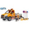 Bruder 02677 Mercedes Sprinter pre cestné práce